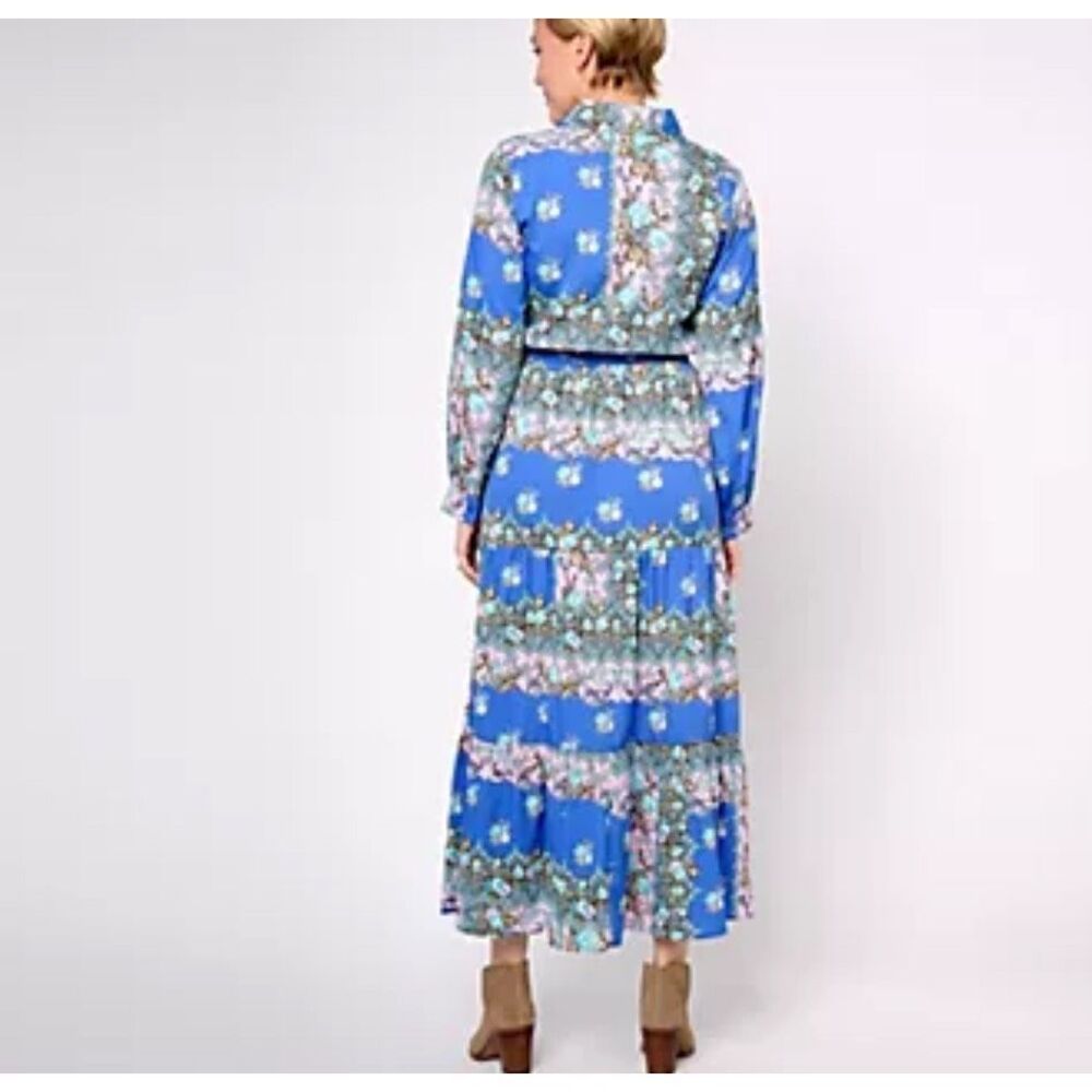 Destination 365 Regular Printed Button-Front Maxi… - image 2